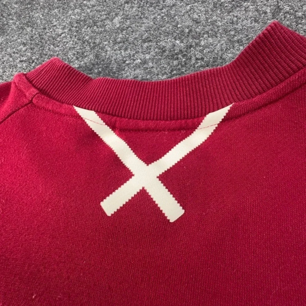 Adidas Originals XBYO Red Crewneck Sweatshirt Satomi Nakamura Mens Medium